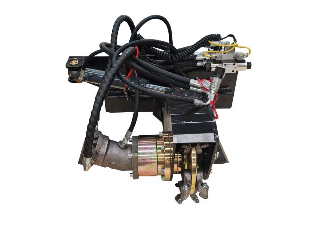 Stump grinder electric attachment rental Pasco WA, skid steer stump grinder for fast residential and commercial tree stump removal at PL Equipment Rental