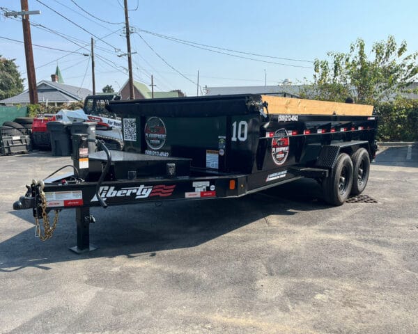 Heavy dump trailer rental Pasco WA 14000 lbs — PL Equipment Rental